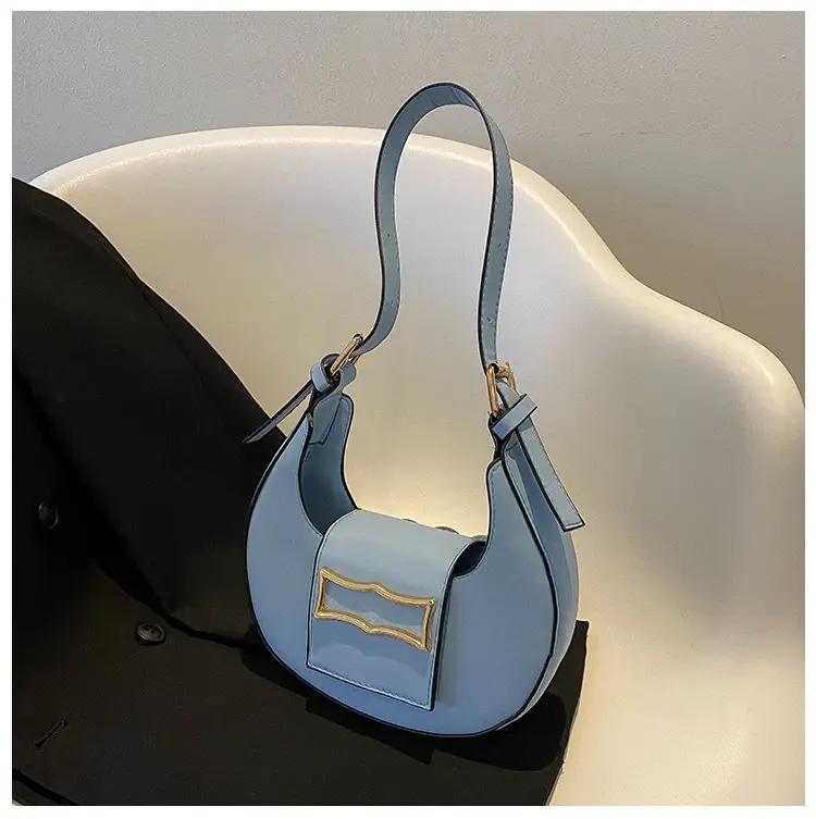 Black Fashionable Shoulder Bag for Women 2022 - Image 4