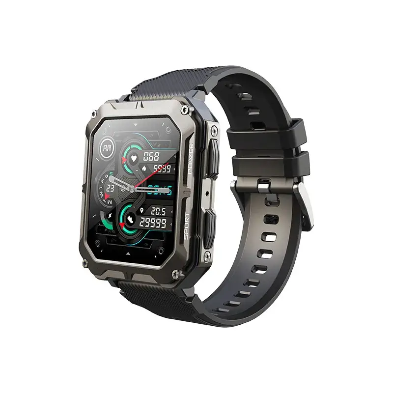 Smart Watch with Bluetooth, Heart Rate & Blood Oxygen Monitoring - Image 2