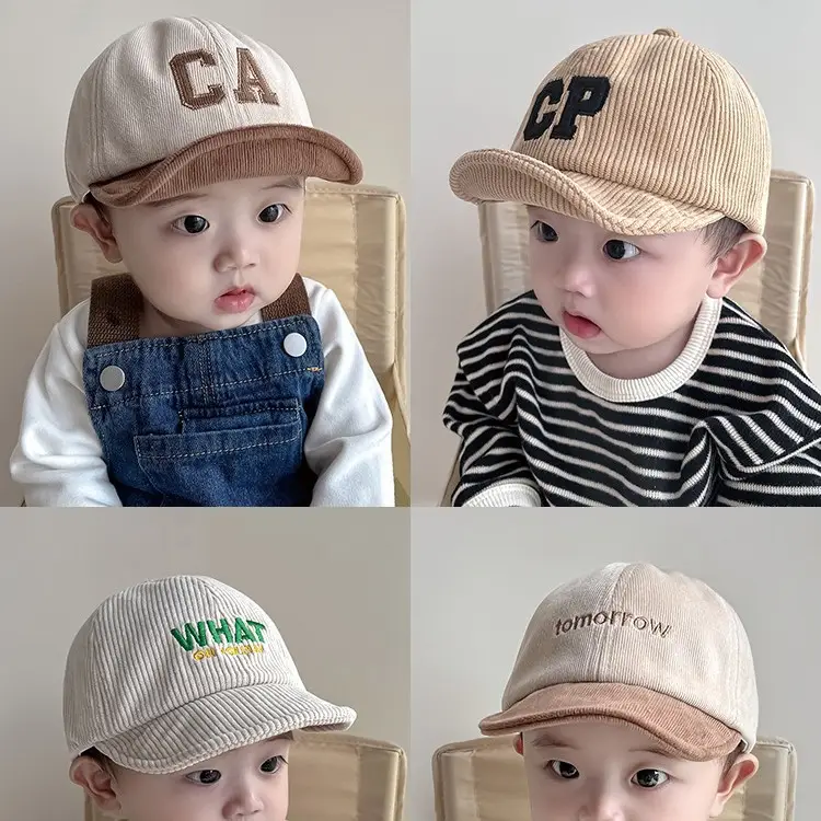 Black CA Embroidered Baby Cap for 1-2 Years - Image 10