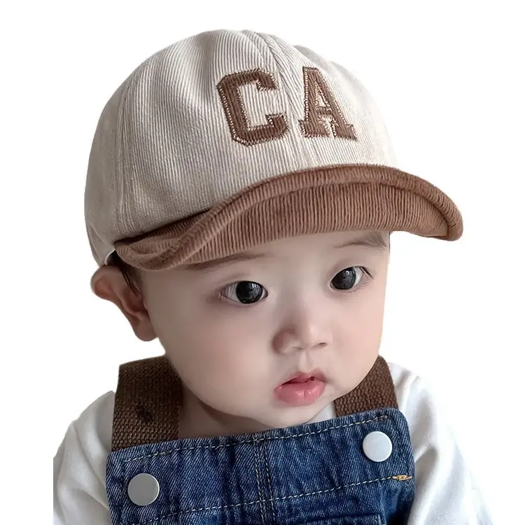 Black CA Embroidered Baby Cap for 1-2 Years - Image 13