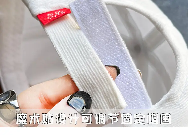 Black CA Embroidered Baby Cap for 1-2 Years — feature 14