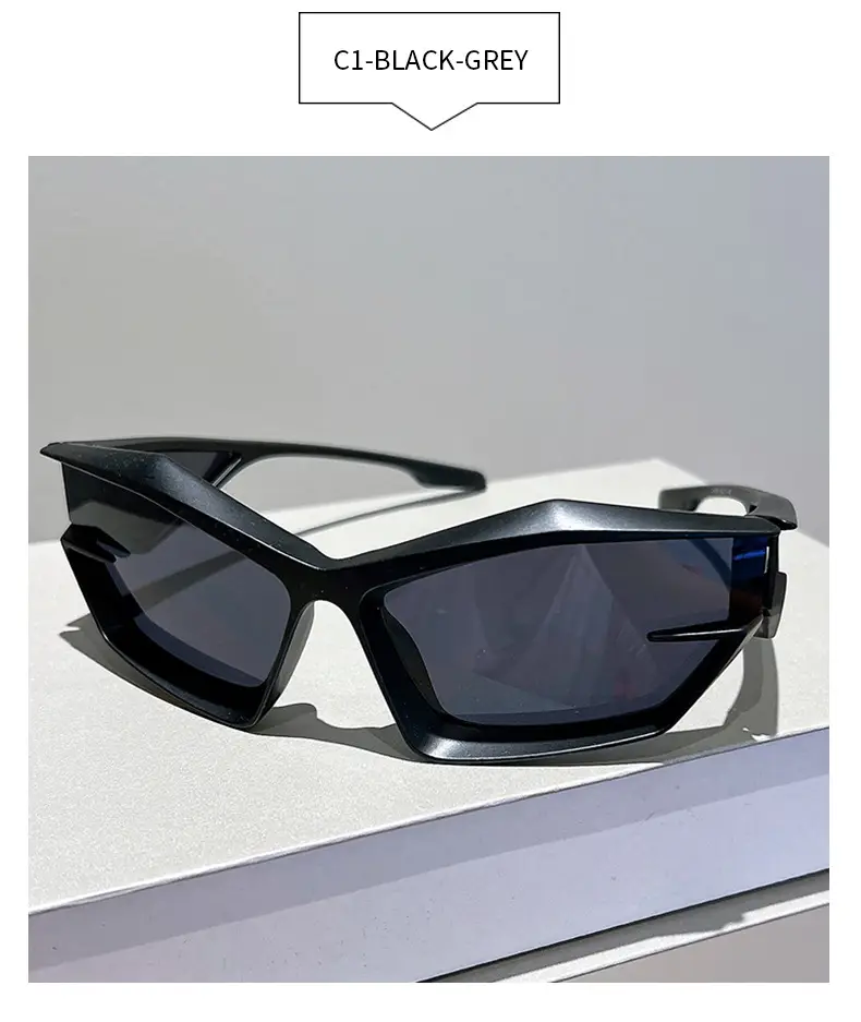 Women's Clear UV400 Sunglasses European American Wholesale — feature 10