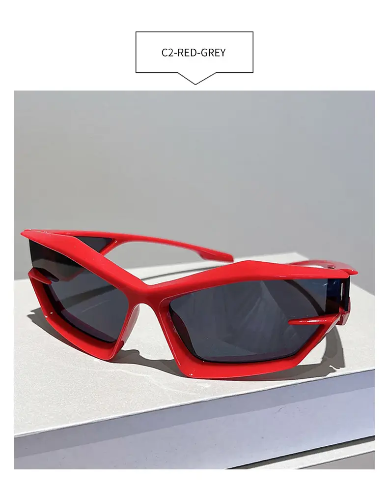 Women's Clear UV400 Sunglasses European American Wholesale — feature 11