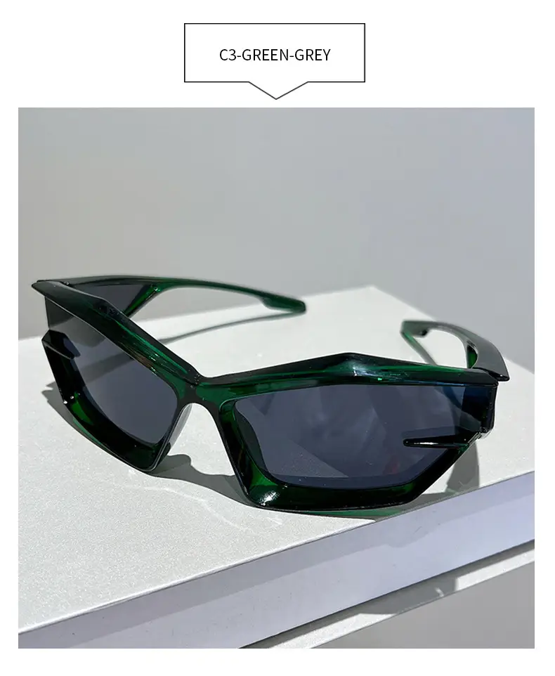 Women's Clear UV400 Sunglasses European American Wholesale — feature 12