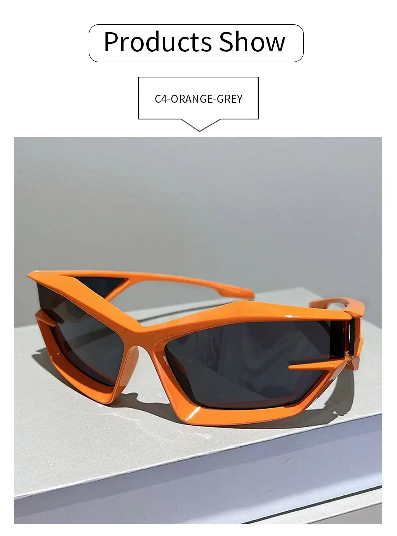 Women's Clear UV400 Sunglasses European American Wholesale — feature 8