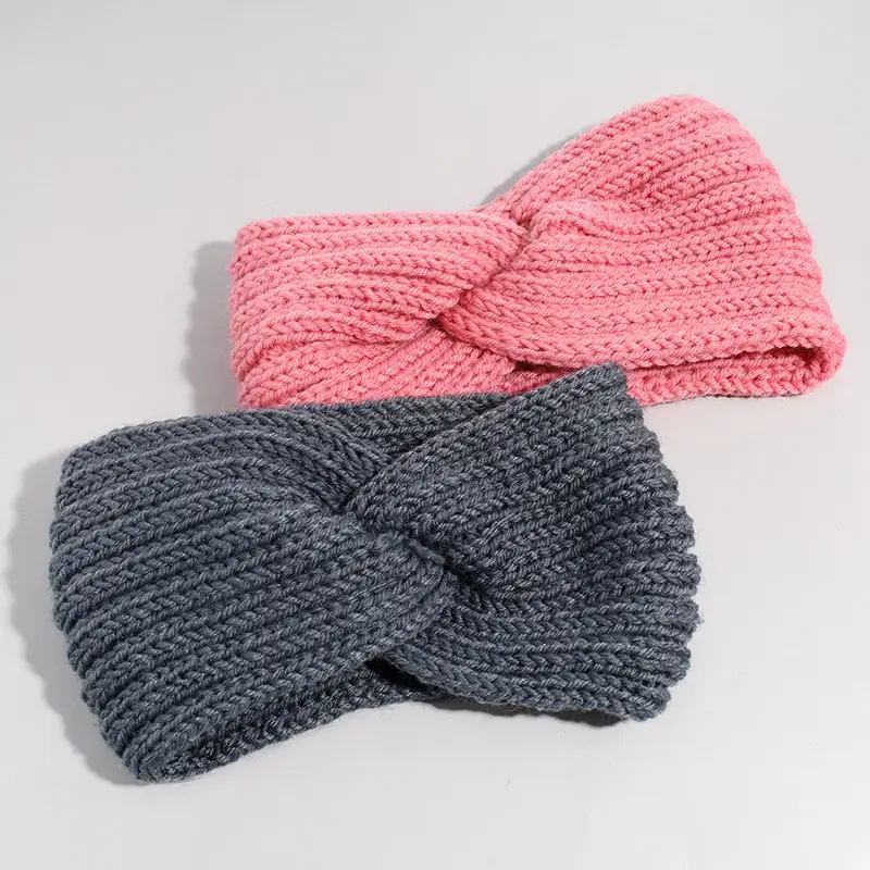 Women's Knitted Wool Hair Bands for Daily Use - Image 6