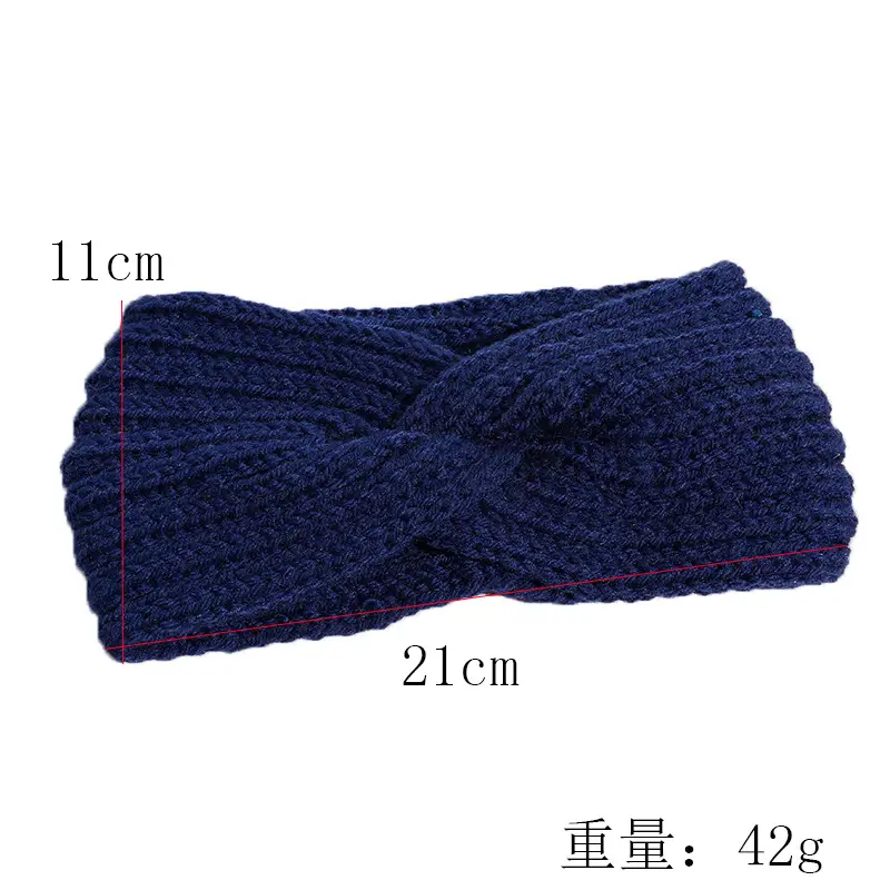 Women's Knitted Wool Hair Bands for Daily Use — feature 1