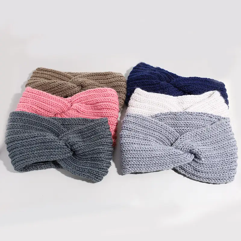 Women's Knitted Wool Hair Bands for Daily Use — feature 2