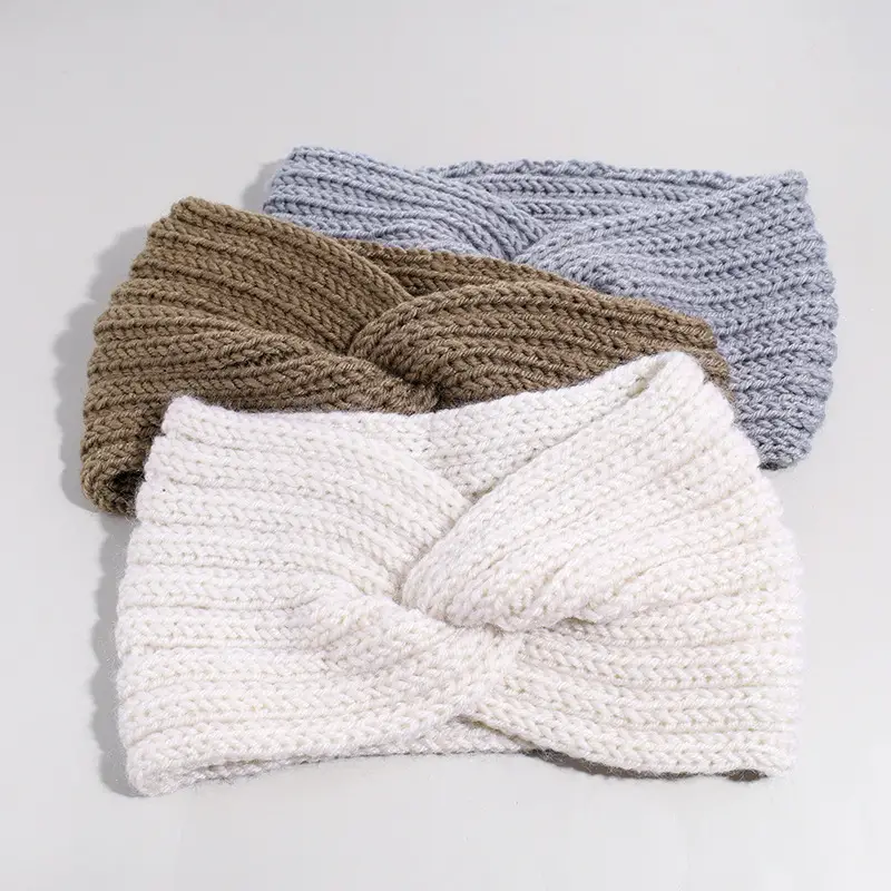 Women's Knitted Wool Hair Bands for Daily Use — feature 4