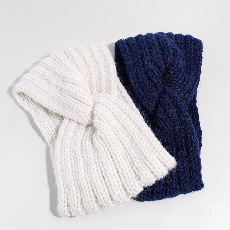Women's Knitted Wool Hair Bands for Daily Use — feature 5