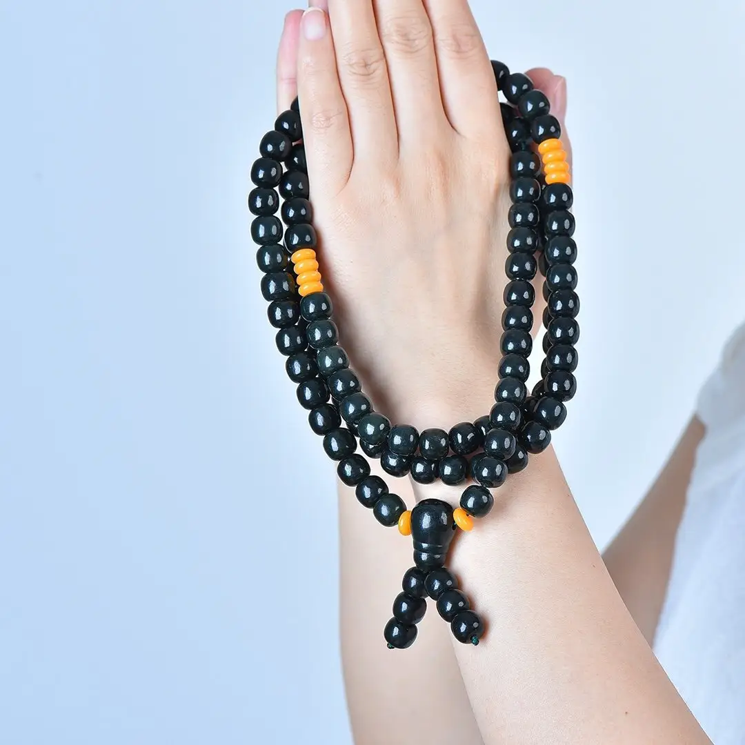 Men Women Jade Bracelet Black Green Live Supply Wholesale — feature 31