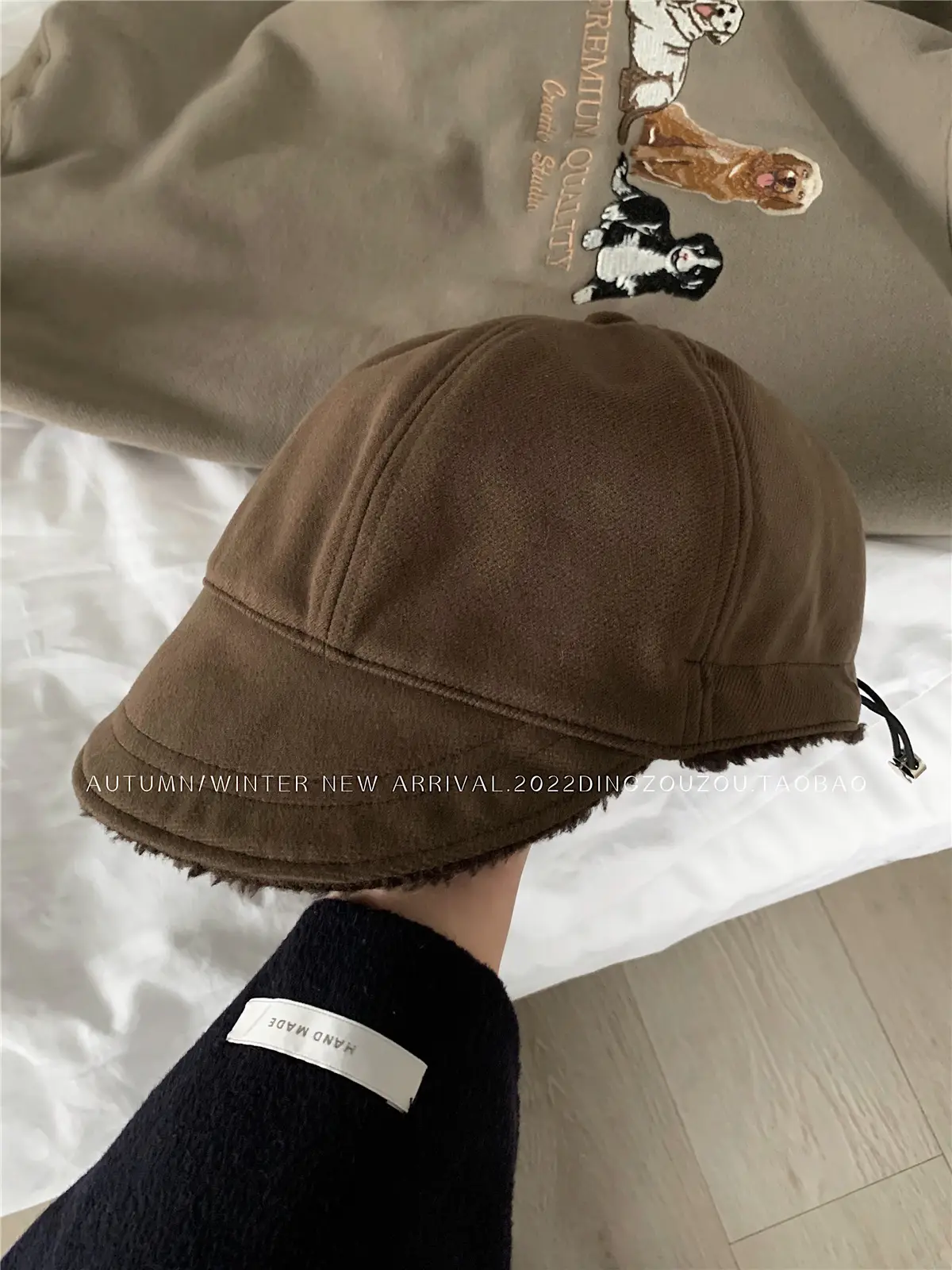 Winter Fisherman Hat with Face Cover for Girls - Image 5