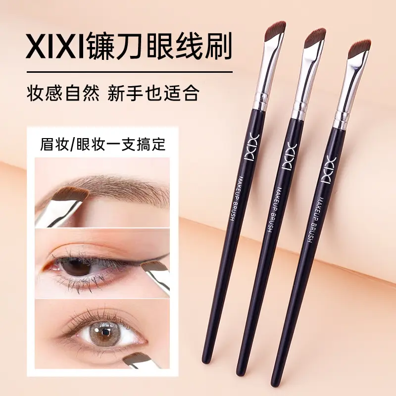 Xixi Sickle Eyeliner Brush Fine Oblique Head - Image 3