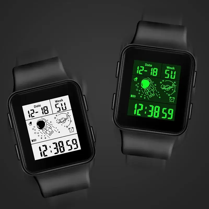 Astronaut Waterproof LED Digital Watch for Men Women