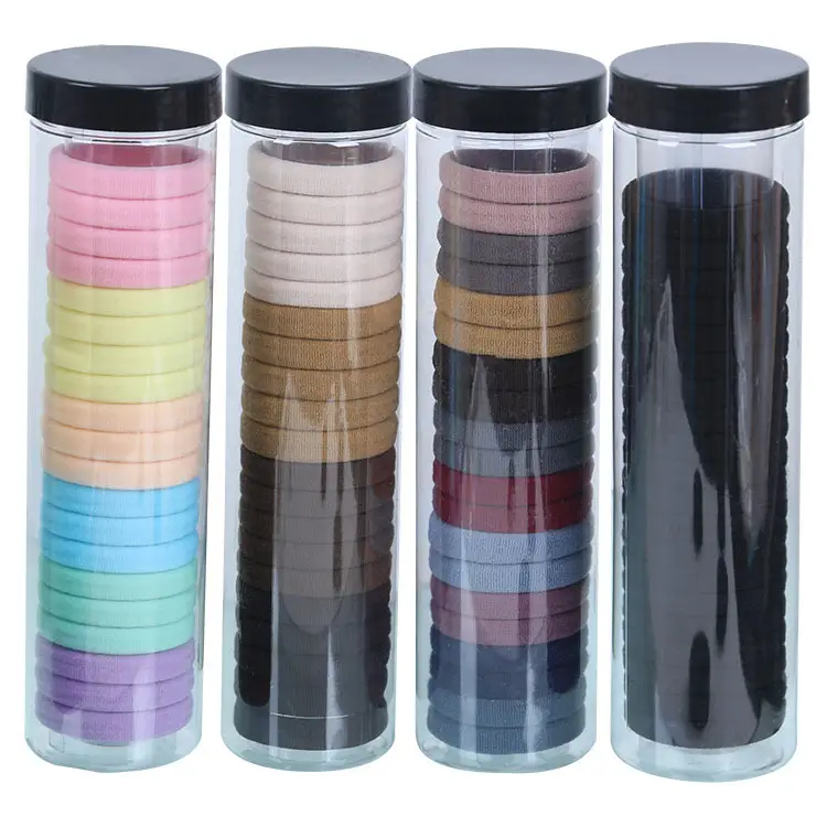Black Rubber Hair Ring Towel 20 Pcs 51g - Image 13