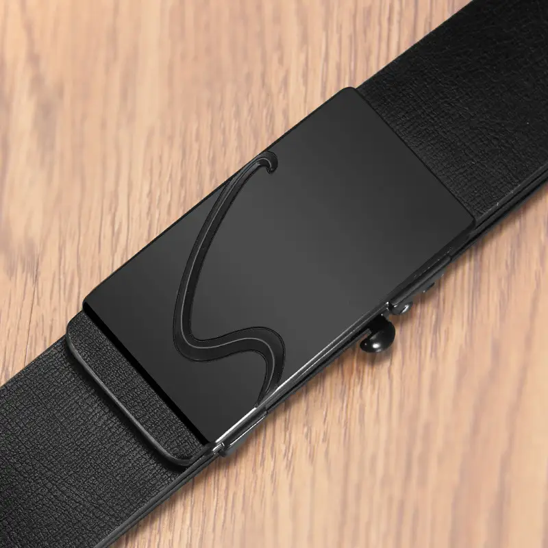 Men's Black Nylon Belt for Business & Casual Wear - Image 17