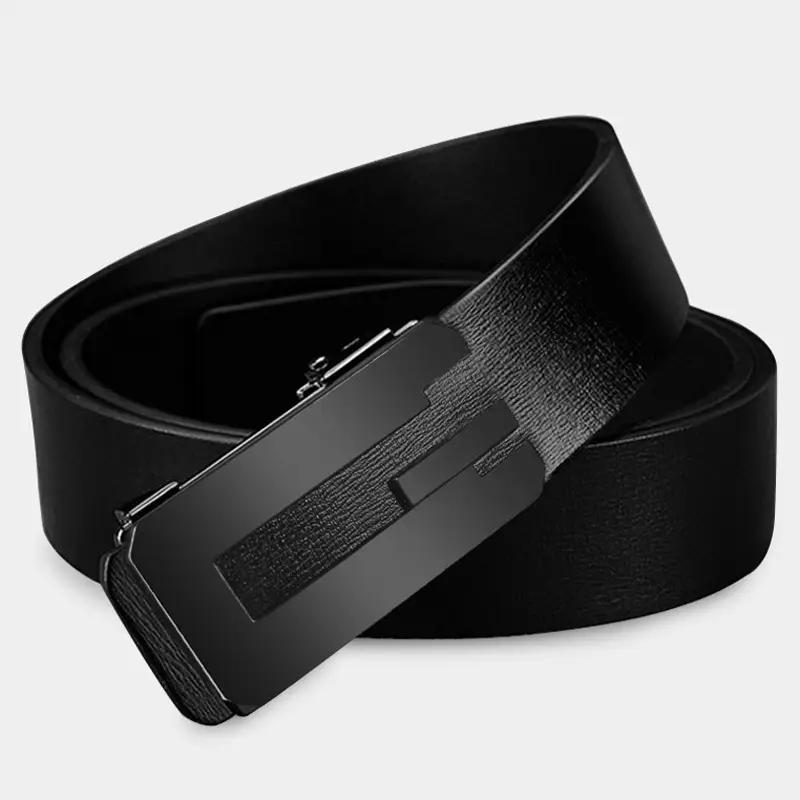 Men's Black Nylon Belt for Business & Casual Wear - Image 4