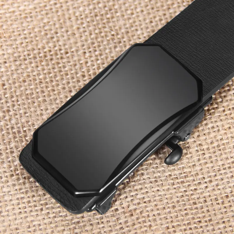 Men's Black Nylon Belt for Business & Casual Wear - Image 5