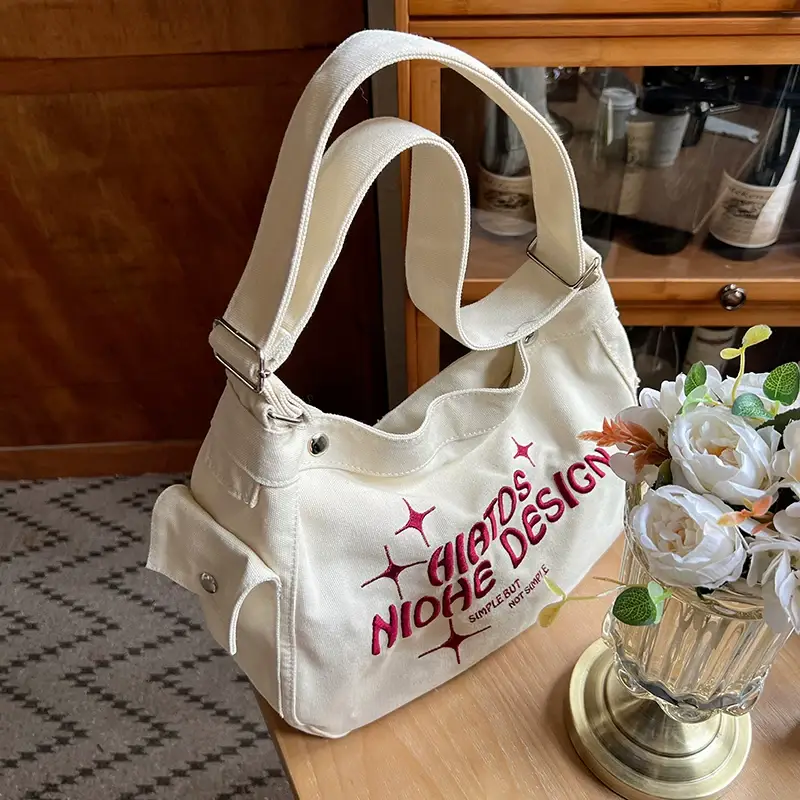Japanese Canvas Shoulder Bag for College Students — feature 13