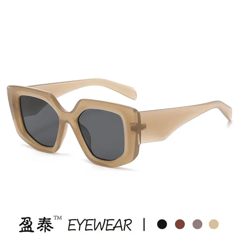 Retro Cat's Eye Sunglasses Women European American Personalized Candy Color - Image 9