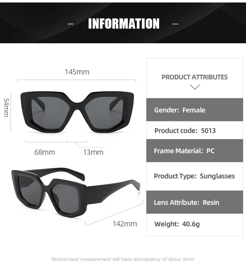 Retro Cat's Eye Sunglasses Women European American Personalized Candy Color — feature 12