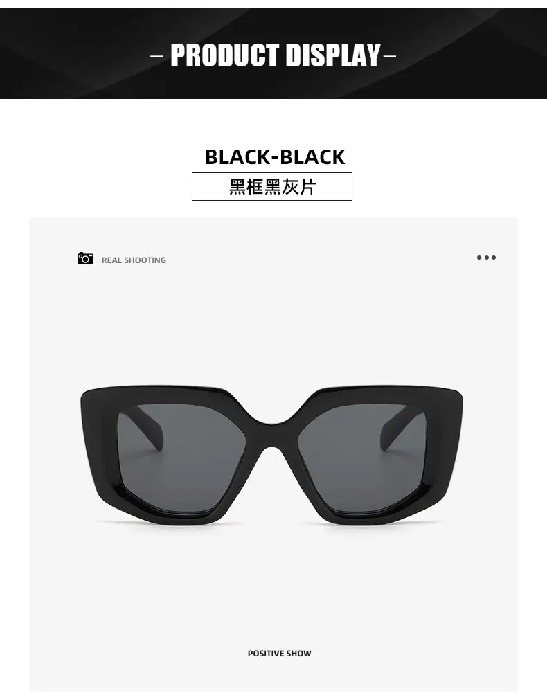 Retro Cat's Eye Sunglasses Women European American Personalized Candy Color — feature 14