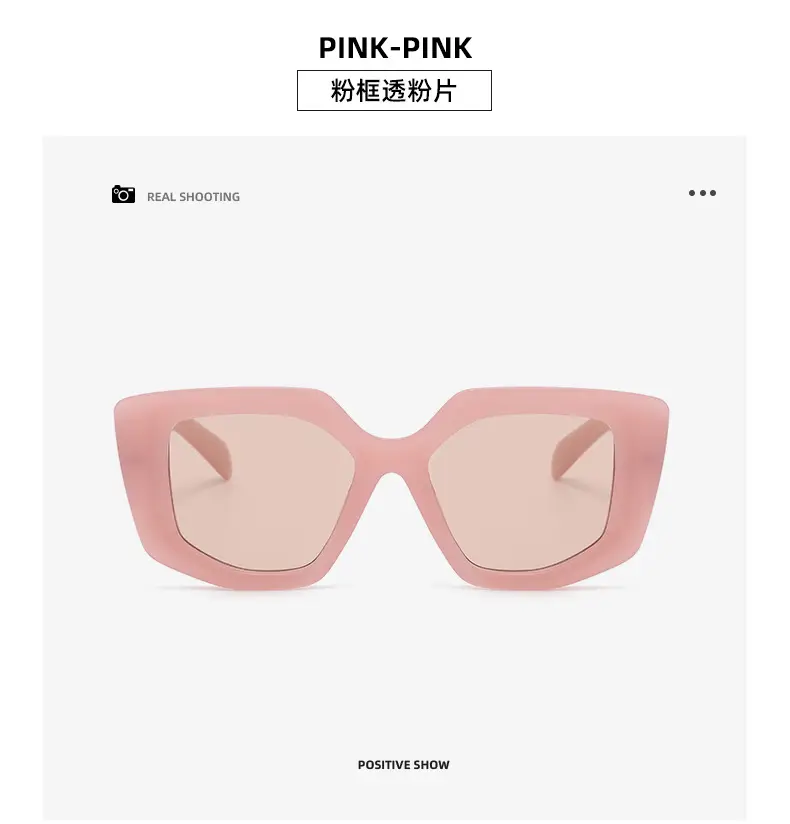 Retro Cat's Eye Sunglasses Women European American Personalized Candy Color — feature 18