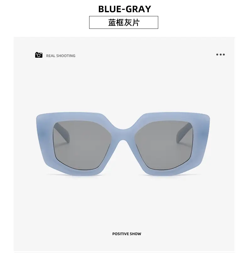 Retro Cat's Eye Sunglasses Women European American Personalized Candy Color — feature 20