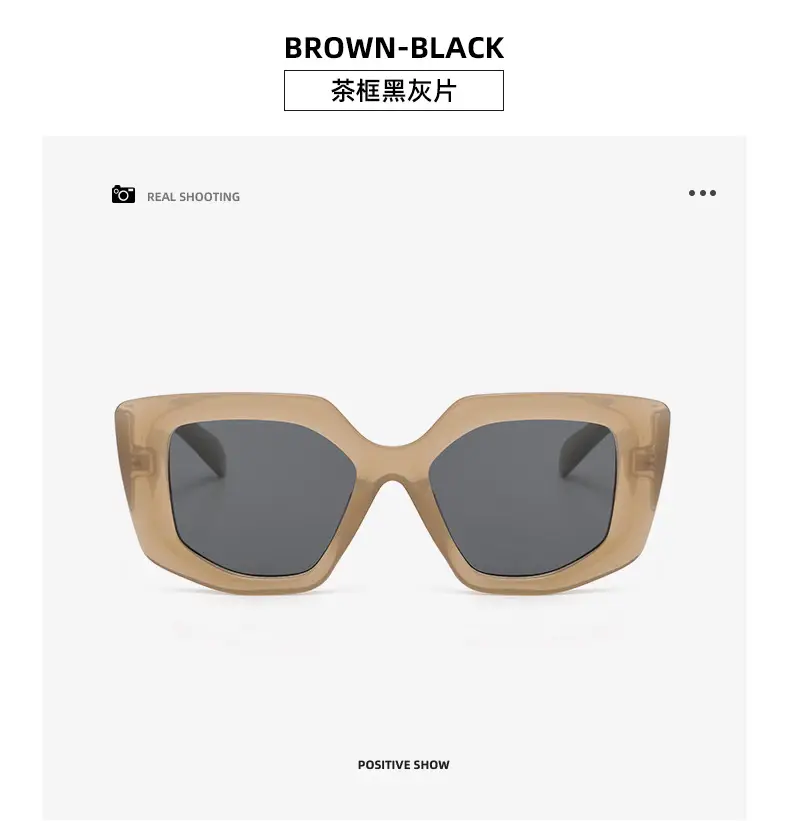 Retro Cat's Eye Sunglasses Women European American Personalized Candy Color — feature 22