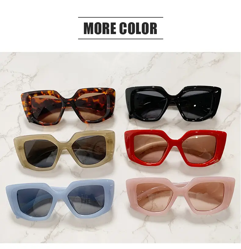 Retro Cat's Eye Sunglasses Women European American Personalized Candy Color — feature 26