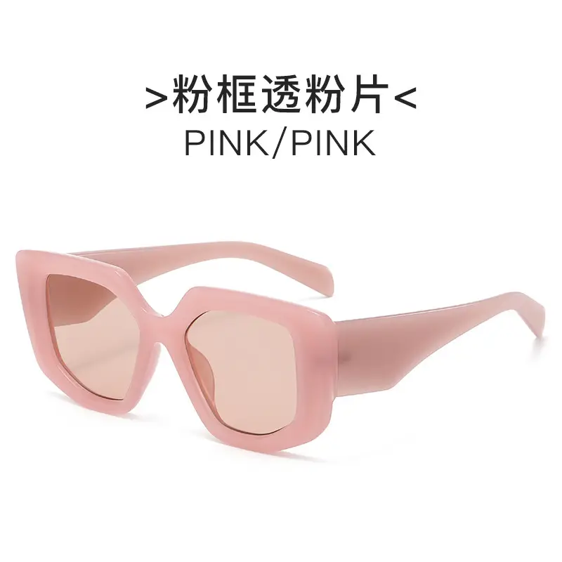 Retro Cat's Eye Sunglasses Women European American Personalized Candy Color - Image 3