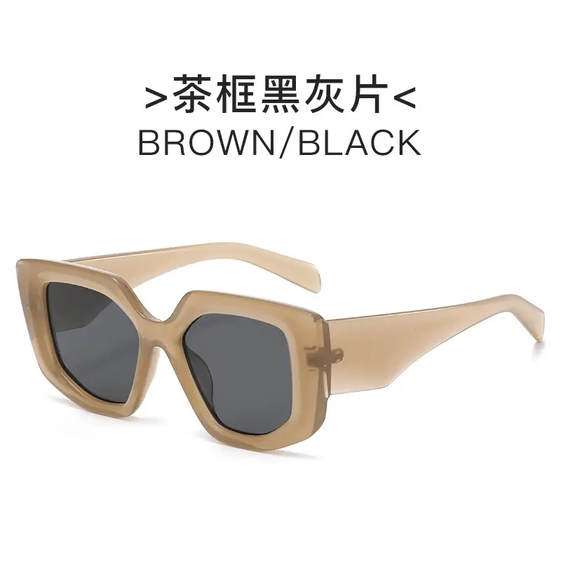 Retro Cat's Eye Sunglasses Women European American Personalized Candy Color - Image 5
