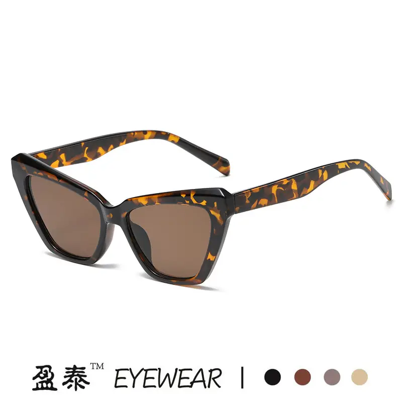 Black Cat Eye Sunglasses for Women