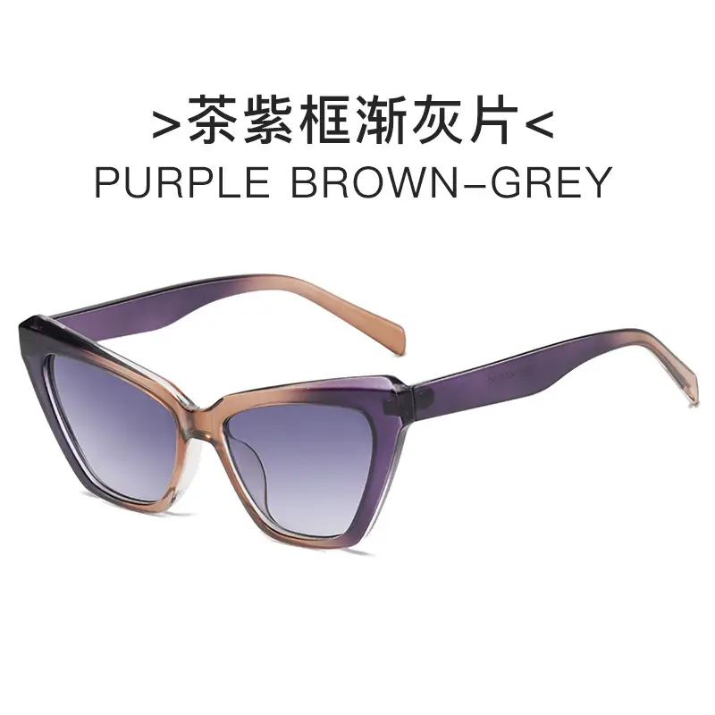 Black Cat Eye Sunglasses for Women