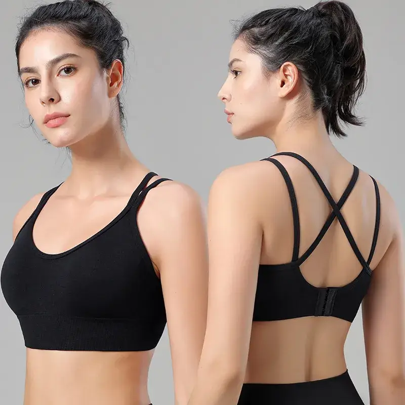 European & American Seamless Plus Size Back Cross Bra - Image 6
