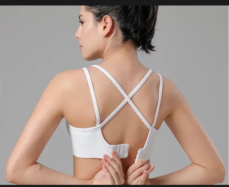 European & American Seamless Plus Size Back Cross Bra — feature 12