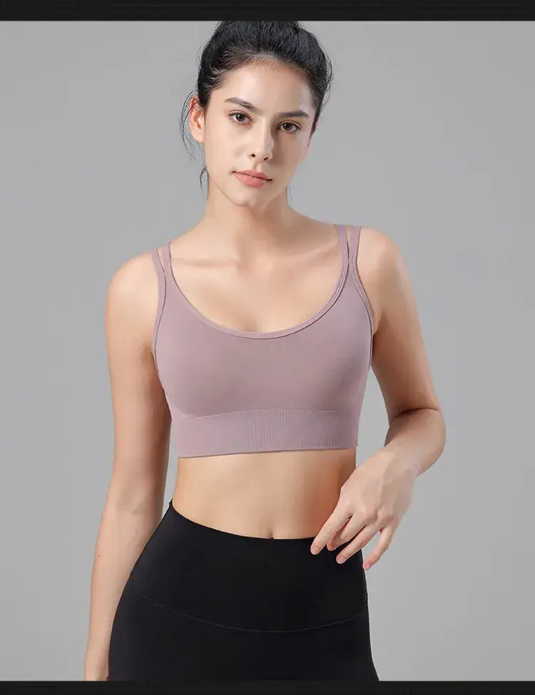 European & American Seamless Plus Size Back Cross Bra — feature 17