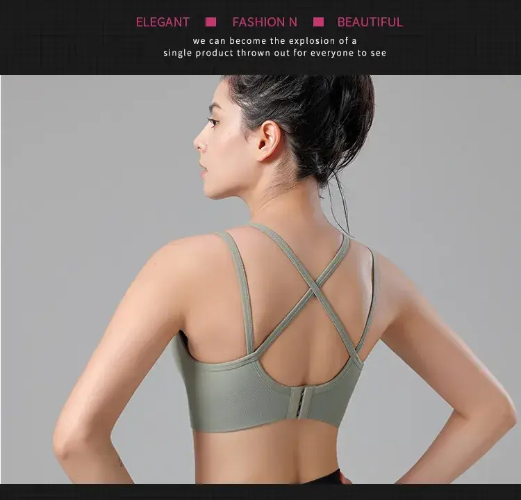 European & American Seamless Plus Size Back Cross Bra — feature 21