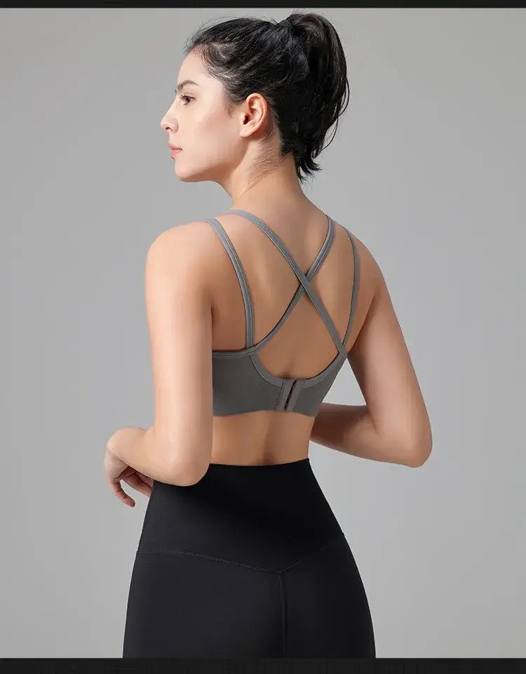 European & American Seamless Plus Size Back Cross Bra — feature 23