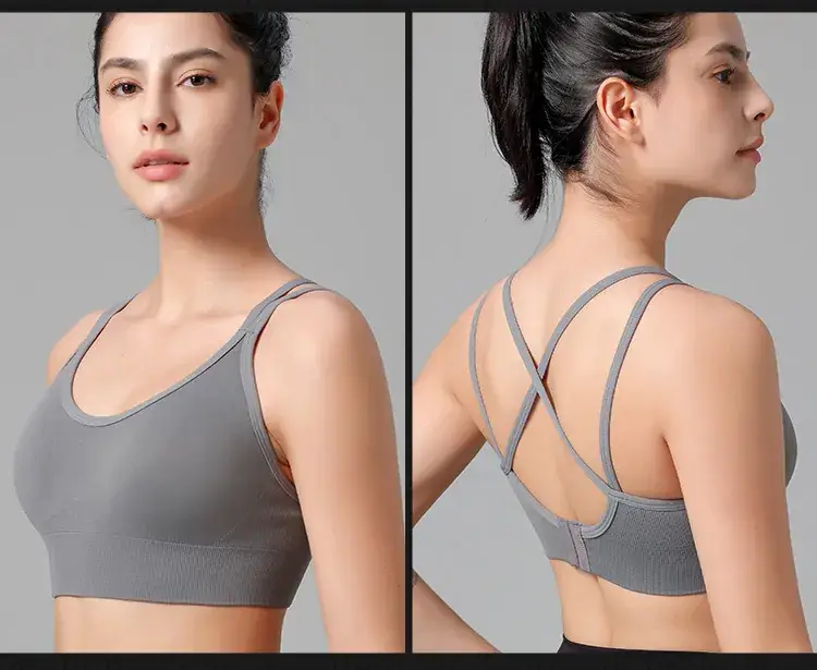 European & American Seamless Plus Size Back Cross Bra — feature 24