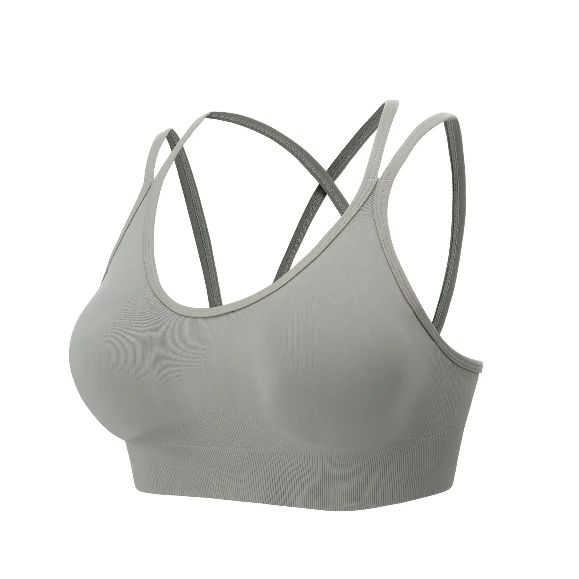 European & American Seamless Plus Size Back Cross Bra - Image 4