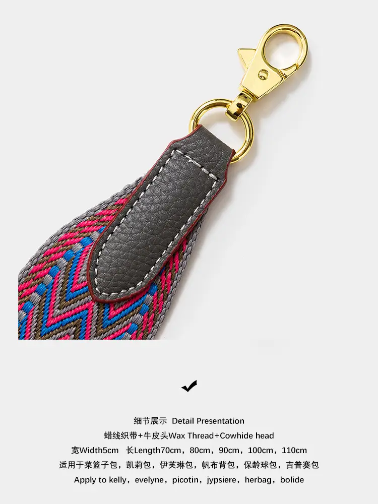 Cross-Border Webbing Shoulder Strap Kelly Bag Replacement Bag — feature 16