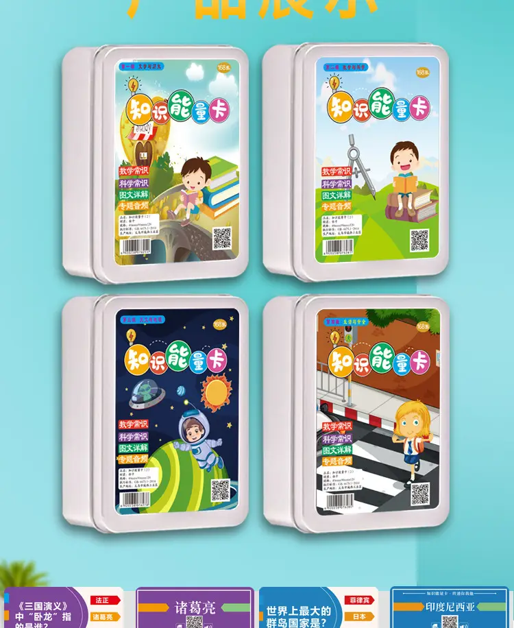 Kids Encyclopedia Cards for Primary School Students — feature 8