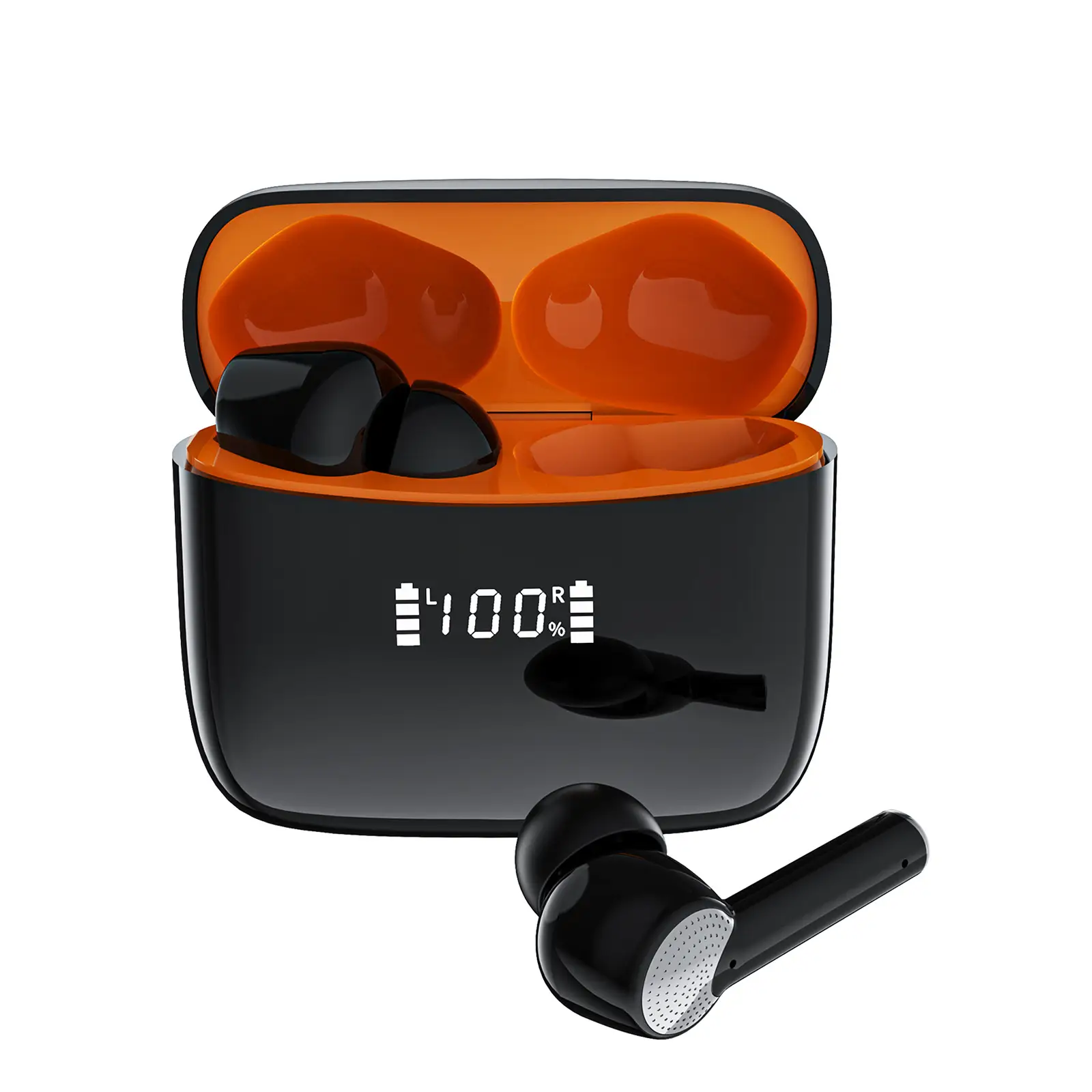 True Wireless Bluetooth Earphones with Digital Display - Image 3