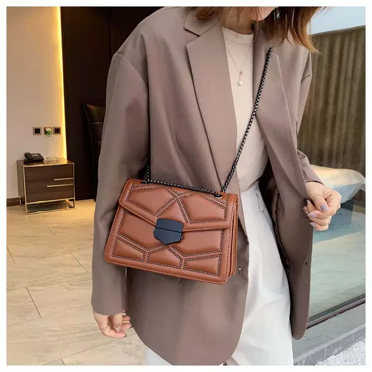 Black Quilted Shoulder Bag for Women 2023 — feature 17