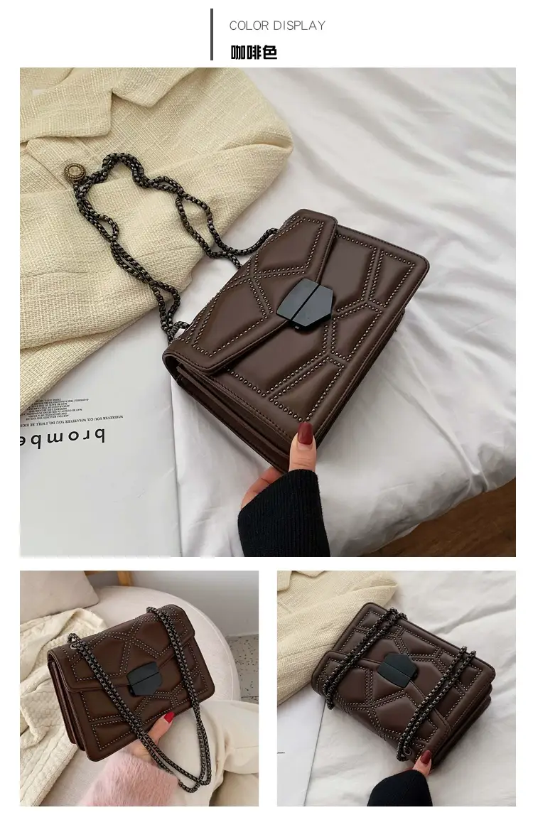 Black Quilted Shoulder Bag for Women 2023 — feature 6