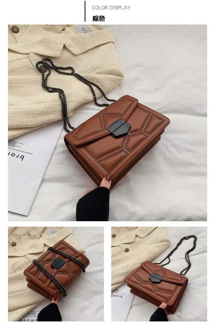 Black Quilted Shoulder Bag for Women 2023 — feature 8