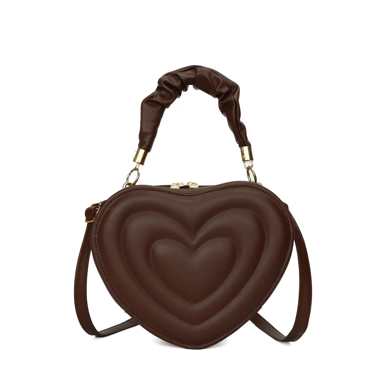Women's Red Heart Crossbody Bag 2022 - Image 10