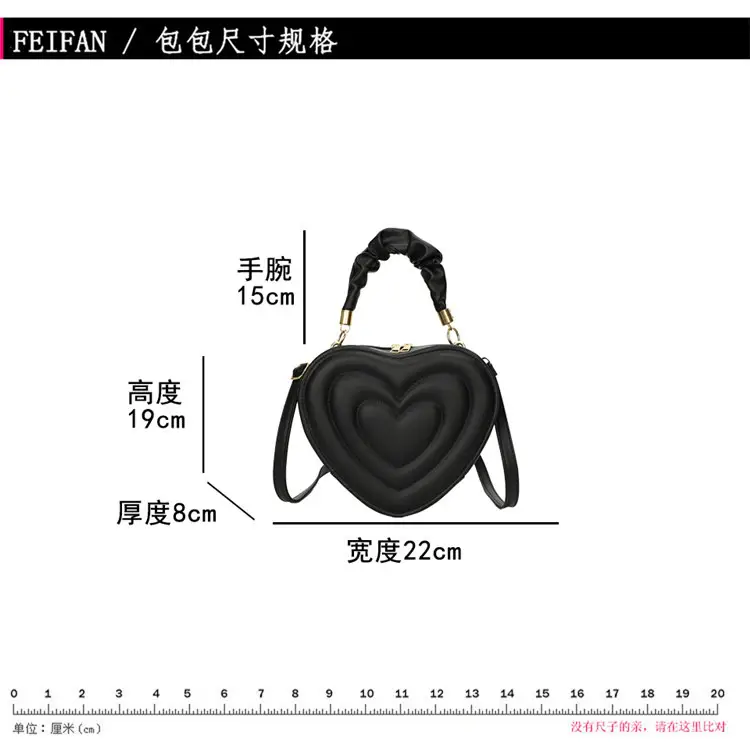 Women's Red Heart Crossbody Bag 2022 — feature 3