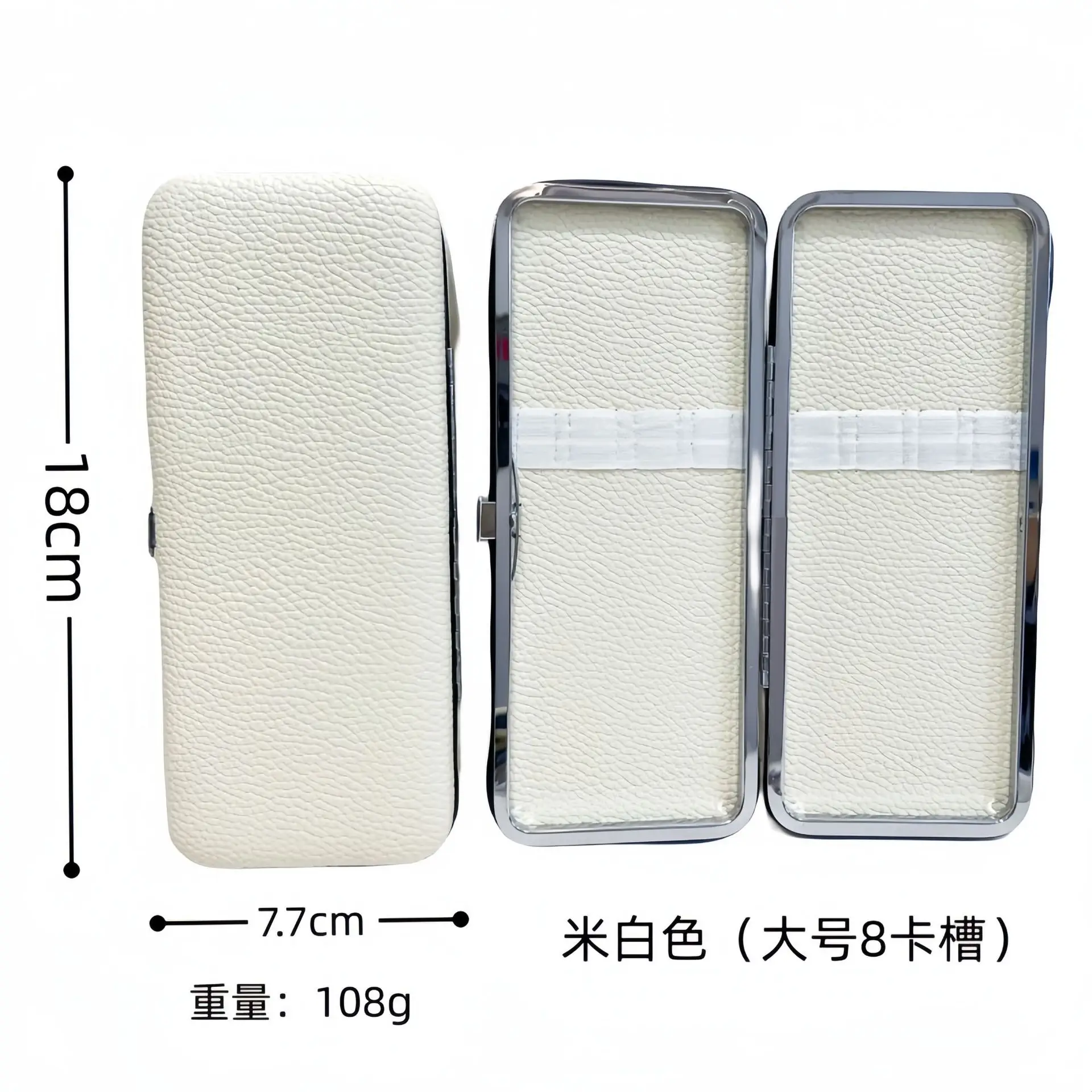 Dust-Proof Eyelash Tweezers Storage Box White - Image 7